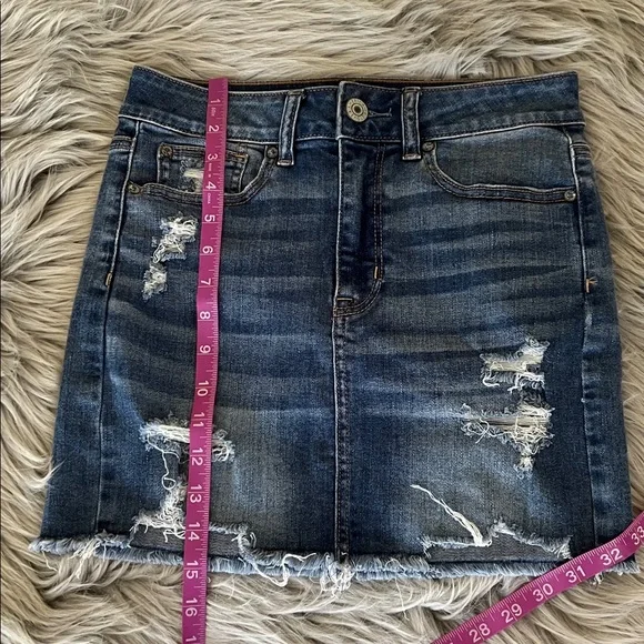 American Eagle Outfitters Denim Mini Size 4 - Picture 15 of 16